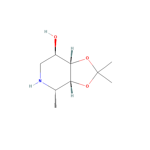 (3aR,4S,7R,7aS)-Hexahydro-2,2,4-trimethyl-1,3-dioxolo[4,5-c]pyridin-7-ol (CAS: 122194-06-3) - Related Chemical Product
