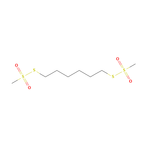1,6-Hexanediyl Bismethanethiosulfonate (CAS: 56-01-9) - Chemical Structure and Molecular Formula 