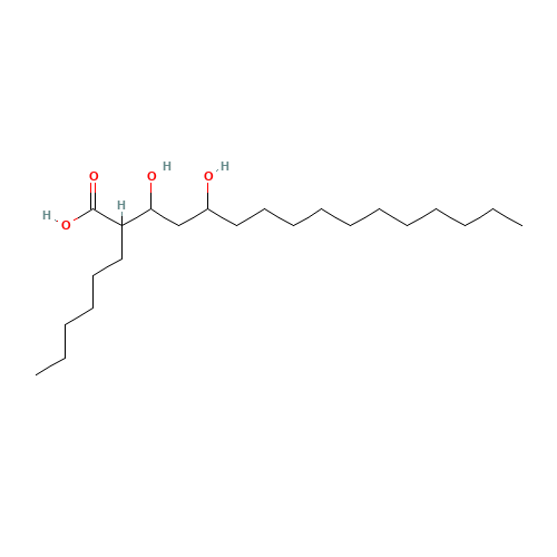 (2S,3S,5S)-2-Hexyl-3,5-dihydroxyhexadecanoic Acid (CAS: 130793-30-5) - Related Chemical Product