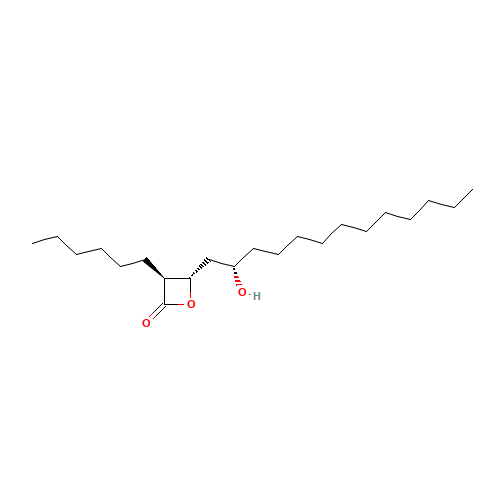 (3S,4S)-3-Hexyl-4-[(S)-2-hydroxytridecyl]-2-oxetanone (CAS: 68711-40-0) - Related Chemical Product