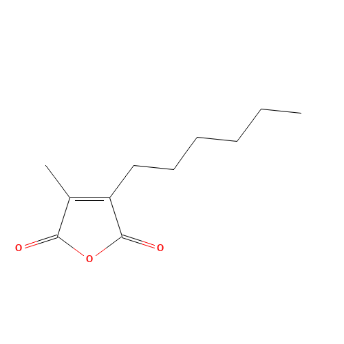 2-Hexyl-3-methylmaleic Anhydride (CAS: 75052-75-4) - Related Chemical Product