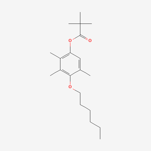1-O-Hexyl-4-pivaloyl-2,3,5-trimethylhydroquinone (CAS: 153474-18-1) - Related Chemical Product