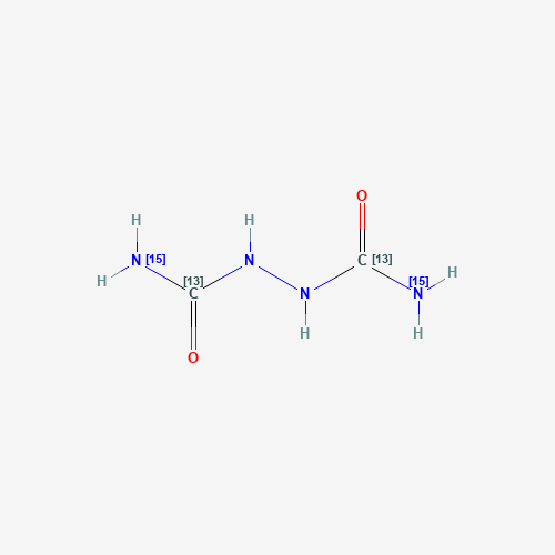 1,2-Hydrazinedicarboxamide-13C2,15N2 (CAS: 1189730-21-9) - Related Chemical Product