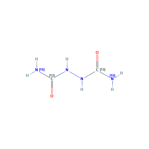 1,2-Hydrazinedicarboxamide-13C2,15N2 (CAS: 1189730-21-9) - Related Chemical Product