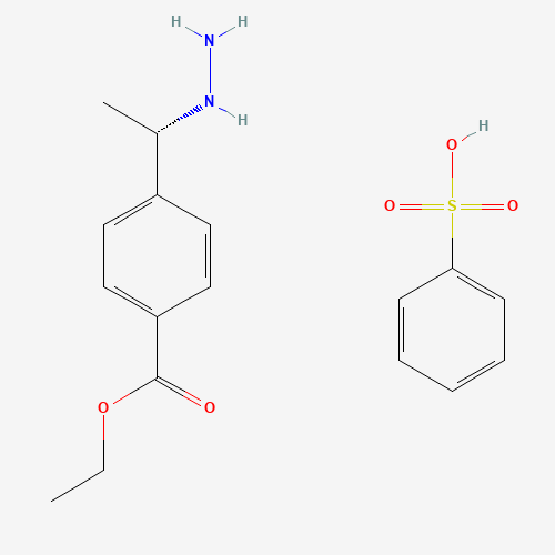 (S)-4-(1-Hydrazinylethyl)benzoic Acid Ethyl Ester Benzenesulfonate (CAS: 934495-38-2) - Related Chemical Product