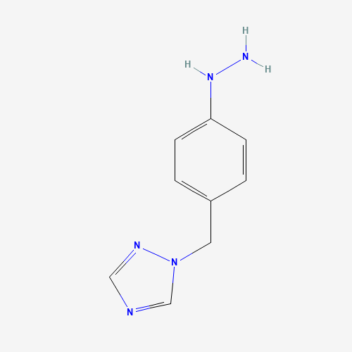 1-[(4-Hydrazinylphenyl)methyl]-1H-1,2,4-triazole (CAS: 144035-22-3) - Related Chemical Product