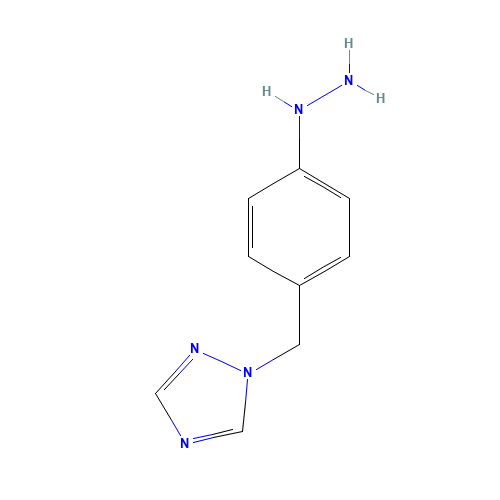1-[(4-Hydrazinylphenyl)methyl]-1H-1,2,4-triazole (CAS: 144035-22-3) - Related Chemical Product