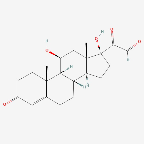 Hydrocortisone 21-Aldehyde Hydrate (CAS: 14760-49-7) - Related Chemical Product