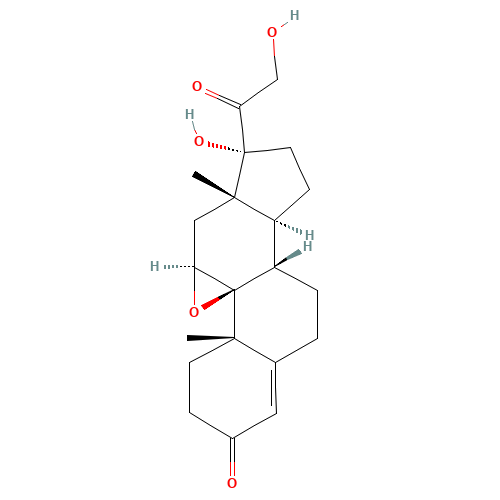 Hydrocortisone (9b,11b)-Epoxide (CAS: 10072-97-6) - Related Chemical Product