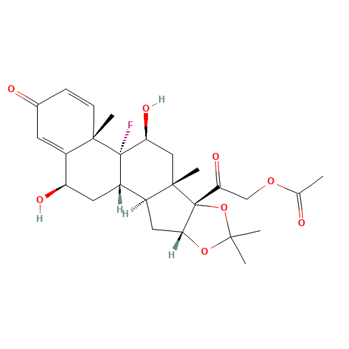 6b-Hydroxy 21-(Acetyloxy) Triamcinolone Acetonide (CAS: 72559-83-2) - Related Chemical Product