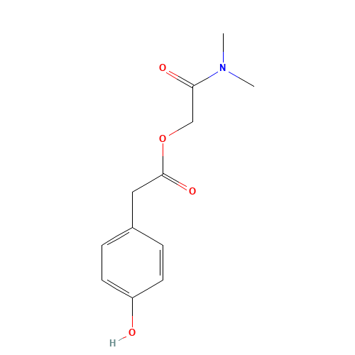 4-Hydroxy Benzeneacetic Acid 2-(Dimethylamino)-2-oxoethyl Ester (CAS: 59721-16-3) - Related Chemical Product