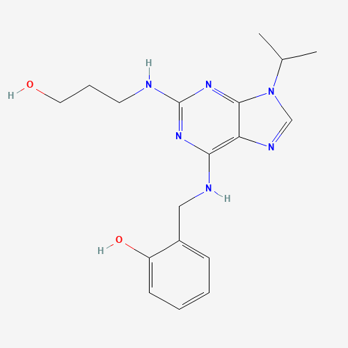 6-(2-Hydroxybenzylamino)-2-(3-hydroxypropylamino)-9-isopropylpurine (CAS: 471270-60-7) - Related Chemical Product