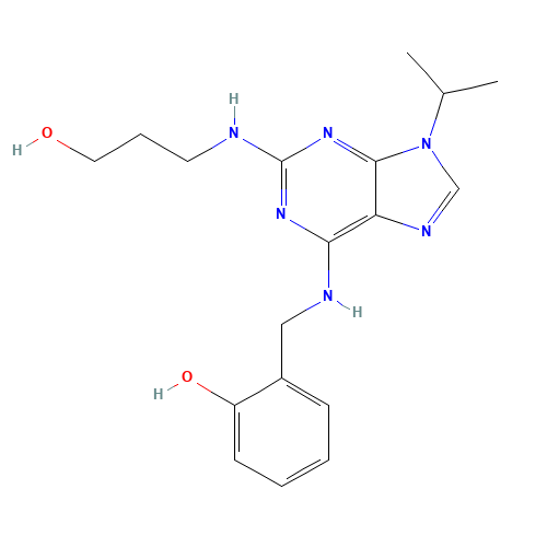 6-(2-Hydroxybenzylamino)-2-(3-hydroxypropylamino)-9-isopropylpurine (CAS: 471270-60-7) - Related Chemical Product