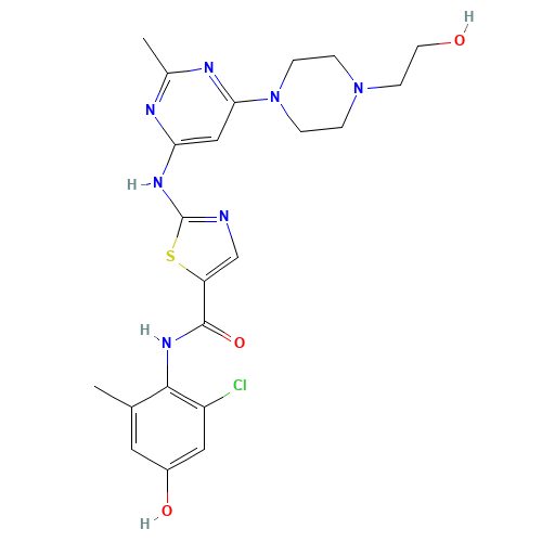 4'-Hydroxy Dasatinib (CAS: 910297-57-3) - Related Chemical Product