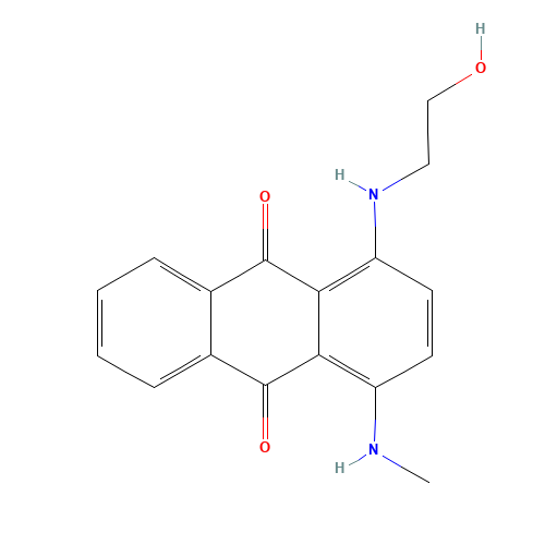 1-(2-Hydroxyethylamino)-4-(methylamino)anthraquinone (CAS: 86722-66-9) - Related Chemical Product