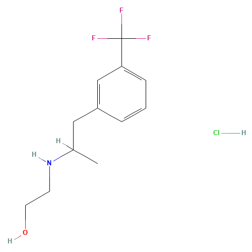 rac Hydroxyethyl Norfenfluramine Hydrochloride (CAS: 54779-69-0) - Related Chemical Product