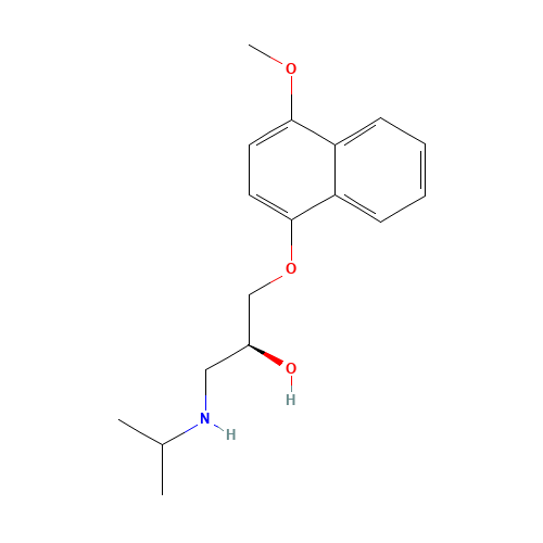 (S)-4-Hydroxy 4'-Methoxy Propranolol (CAS: 437999-45-6) - Related Chemical Product