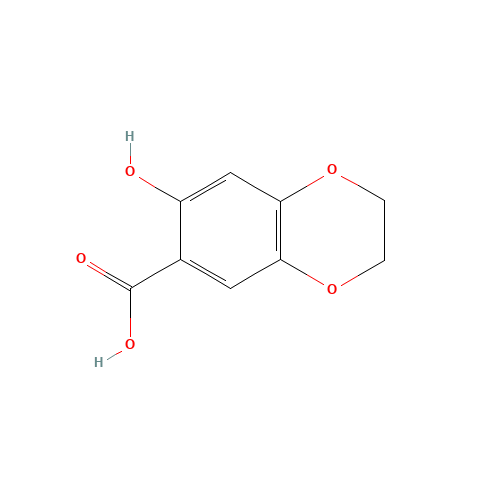 7-Hydroxy-1,4-benzodioxan-6-carboxylic Acid (CAS: 197584-99-9) - Related Chemical Product