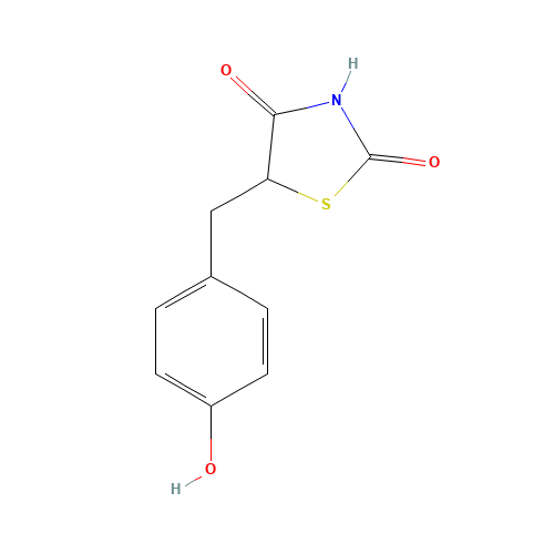 5-(4-Hydroxybenzyl)thiazolidine-2,4-dione (CAS: 74772-78-4) - Related Chemical Product