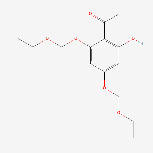 1-[2-Hydroxy-4,6-bis(ethoxymethoxy)phenyl]ethanone (CAS: 128837-25-2) - Related Chemical Product