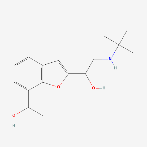 1'-Hydroxy Bufuralol (Mixture of Diastereomers) (CAS: 57704-16-2) - Related Chemical Product