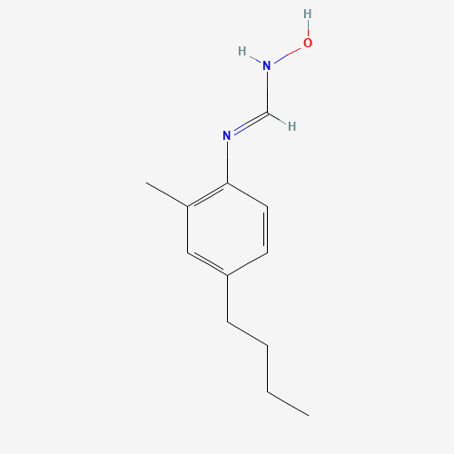 N-Hydroxy-N'-(4-butyl-2-methylphenyl)formamidine (CAS: 339068-25-6) - Related Chemical Product