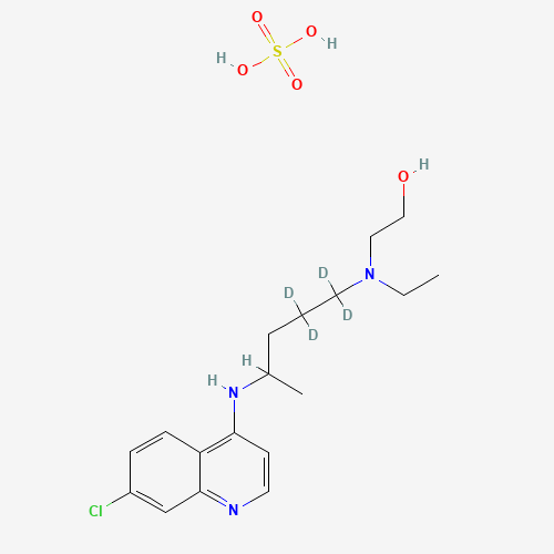 Hydroxychloroquine-d4 Sulfate (CAS: 1216432-56-2) - Related Chemical Product