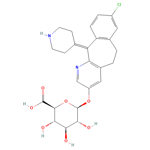 3-Hydroxy Desloratadine b-D-Glucuronide (CAS: 774538-89-5) - Related Chemical Product