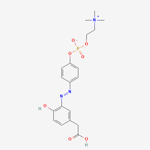 4-Hydroxy-3-(p-diazophenylphosphorylcholine) Phenylacetic Acid (CAS: 359435-74-8) - Related Chemical Product
