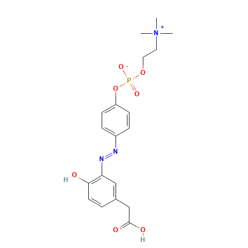 4-Hydroxy-3-(p-diazophenylphosphorylcholine) Phenylacetic Acid (CAS: 359435-74-8) - Related Chemical Product