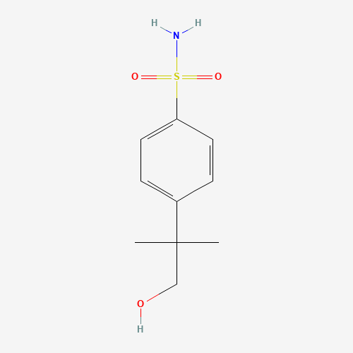 4-(2-Hydroxy-1,1-dimethylethyl)benzenesulfonamide (CAS: 374067-96-6) - Chemical Structure and Molecular Formula 