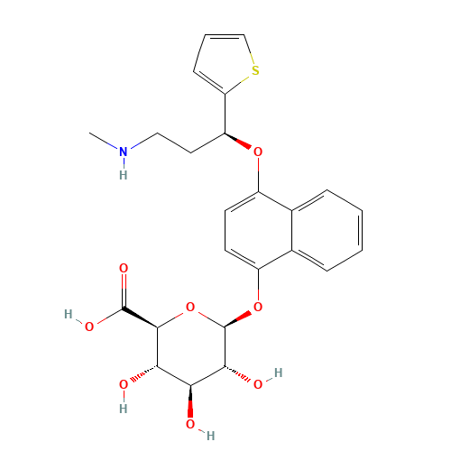 4-Hydroxy Duloxetine b-D-Glucuronide (CAS: 741693-83-4) - Related Chemical Product