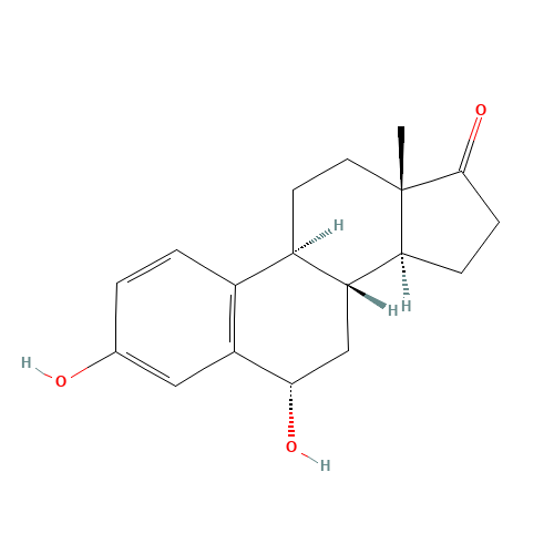 6a-Hydroxy Estrone (CAS: 1476-78-4) - Chemical Structure and Molecular Formula 