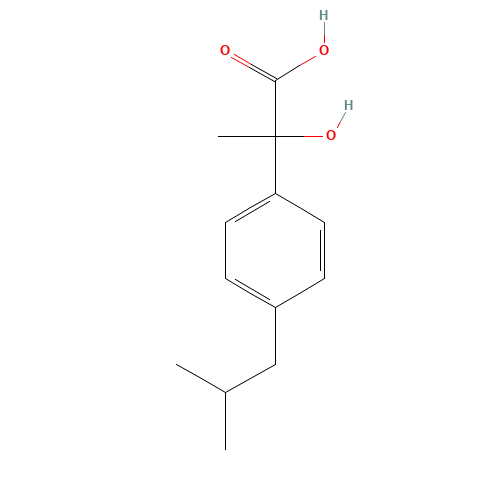 rac a-Hydroxy Ibuprofen (CAS: 60057-62-7) - Related Chemical Product