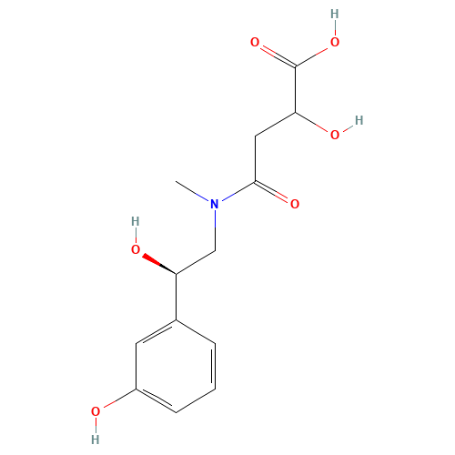 2R,S-Hydroxy-4[[(2R)-2-hydroxy-2-(3-hydroxyphenyl)ethyl]methylamino]-4-oxo-butanoic Acid (CAS: 1217525-08-0) - Related Chemical Product