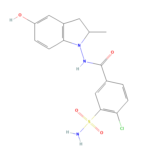 5-Hydroxy Indapamide (CAS: 126750-70-7) - Related Chemical Product