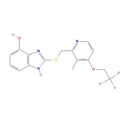 4-Hydroxy Lansoprazole Sulfide (CAS: 131926-95-9) - Related Chemical Product