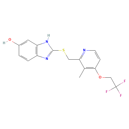 5-Hydroxy Lansoprazole Sulfide (CAS: 131926-96-0) - Related Chemical Product