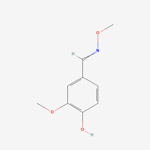 4-Hydroxy-3-methoxybenzaldehyde O-Methyloxime (CAS: 93249-67-3) - Related Chemical Product