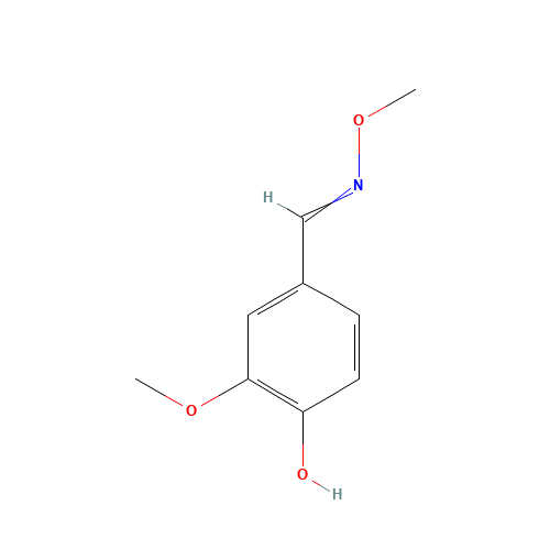 4-Hydroxy-3-methoxybenzaldehyde O-Methyloxime (CAS: 93249-67-3) - Related Chemical Product