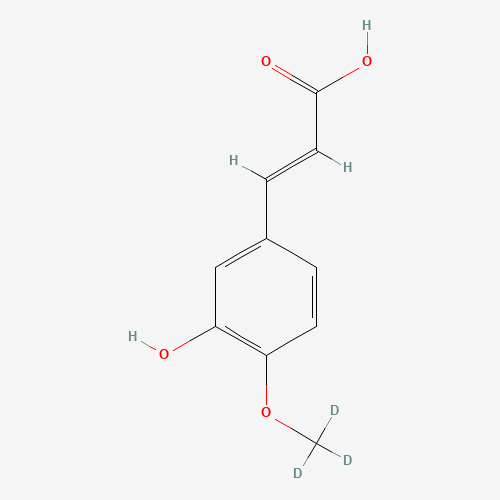 3-Hydroxy-4-methoxycinnamic Acid-d3 (Isoferulic Acid-d3) (CAS: 1028203-97-5) - Related Chemical Product