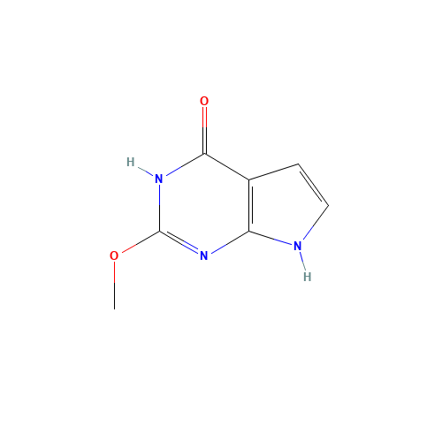 6-Hydroxy-2-methoxy-7-deazapurine (CAS: 90057-07-1) - Related Chemical Product