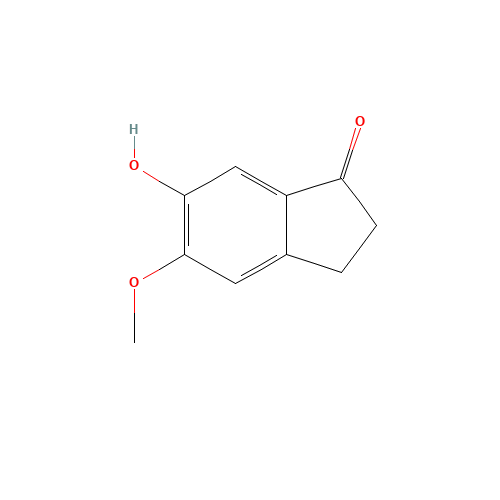 6-Hydroxy-5-methoxy-1-indanone (CAS: 90843-62-2) - Related Chemical Product