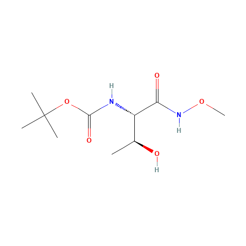 [S-(R*,R*)]-[2-Hydroxy-1-[(methoxyamino)carbonyl]propyl]-carbamic Acid 1,1-Dimethylethyl Ester (CAS: 80543-39-1) - Related Chemical Product