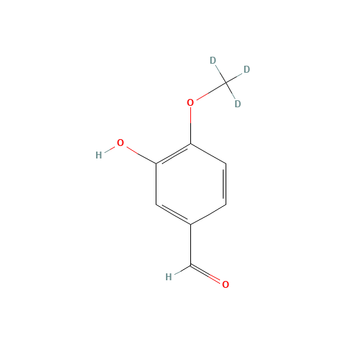 3-Hydroxy-4-methoxybenzaldehyde-d3 (CAS: 74495-73-1) - Related Chemical Product