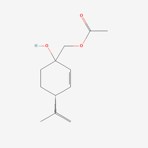 (4R)-1-Hydroxy-4-(1-methylethenyl)-2-cyclohexene-1-methanol 1-Acetate (CAS: 936001-98-8) - Related Chemical Product