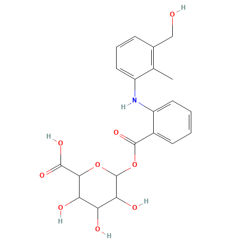 3-Hydroxymethyl Mefenamic Acid Acyl-b-D-glucuronide (CAS: 152832-29-6) - Related Chemical Product