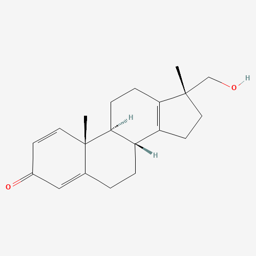 17a-Hydroxymethyl-17b-methyl-18-norandrosta-1,4,13-trien-3-one (CAS: 1203575-20-5) - Related Chemical Product