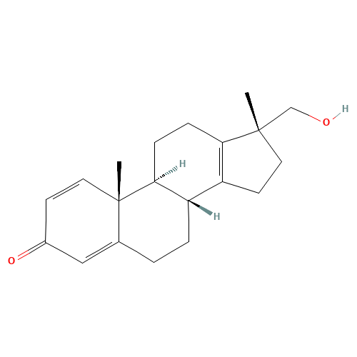 17a-Hydroxymethyl-17b-methyl-18-norandrosta-1,4,13-trien-3-one (CAS: 1203575-20-5) - Related Chemical Product