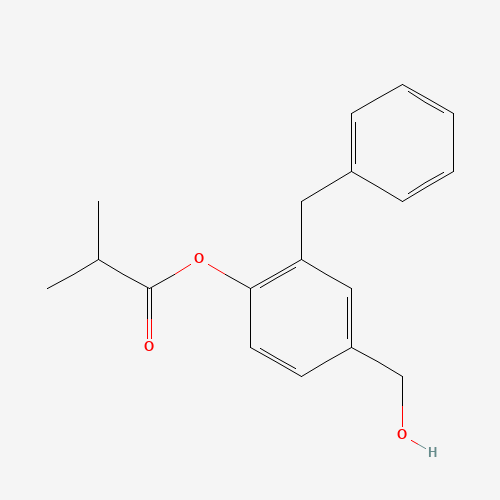 4-Hydroxymethyl-2-benzylphenyl Isobutyrate (CAS: 1309934-15-3) - Related Chemical Product